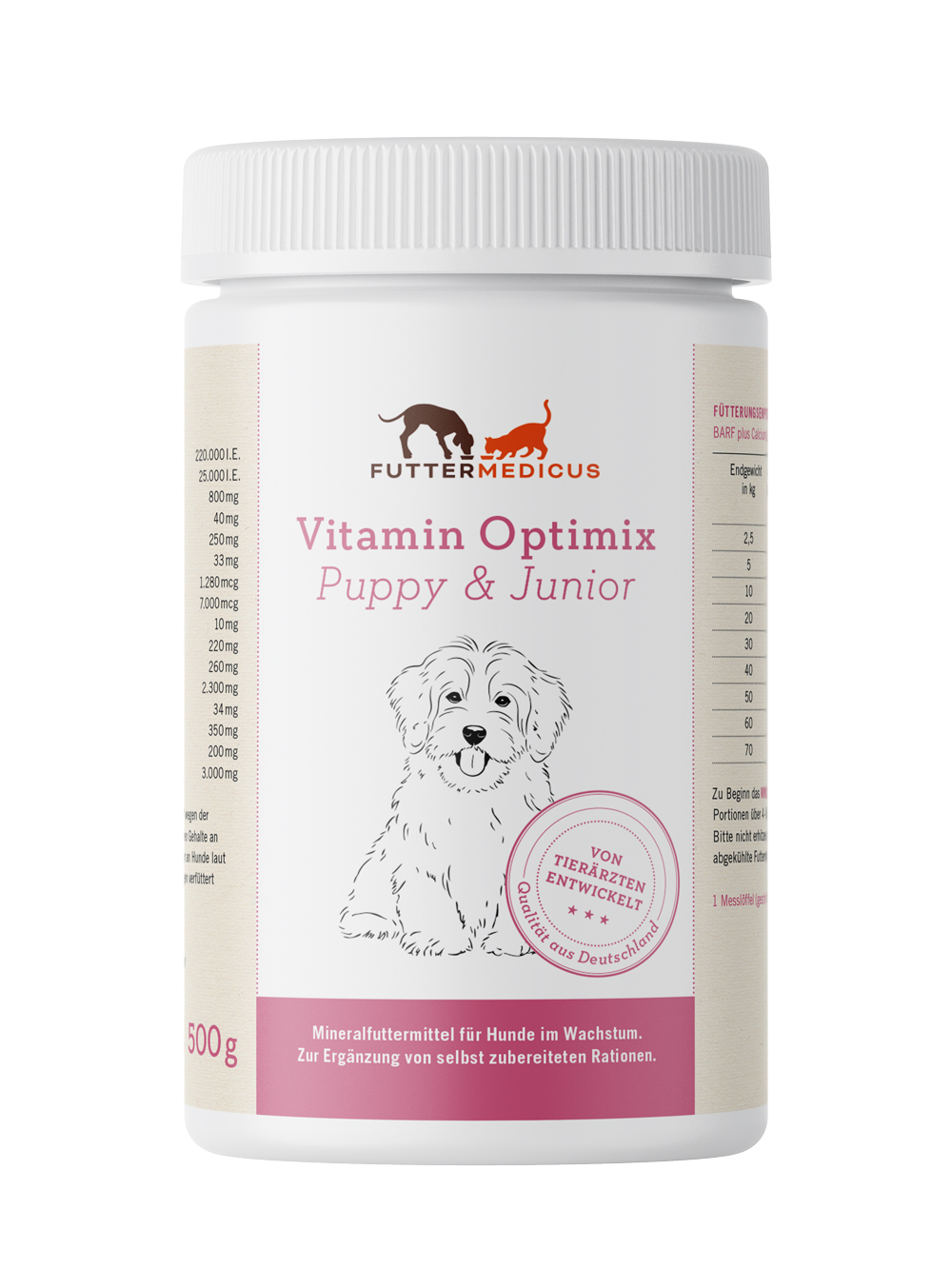 Vitamin Optimix Puppy - Welpen & Junior