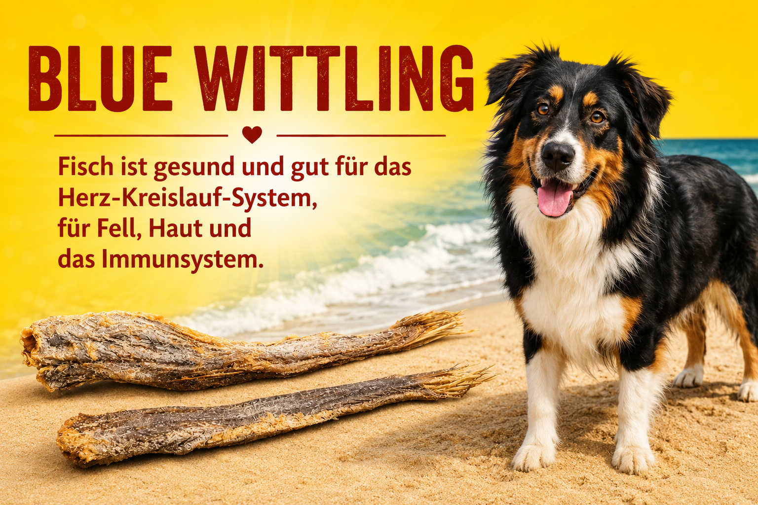 Getrockneter Blue-Wittling