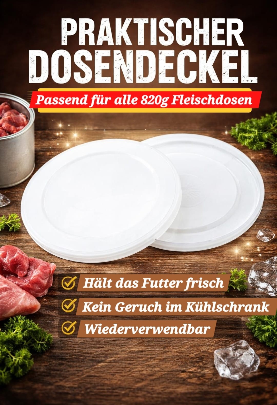Fleischdosen-Deckel