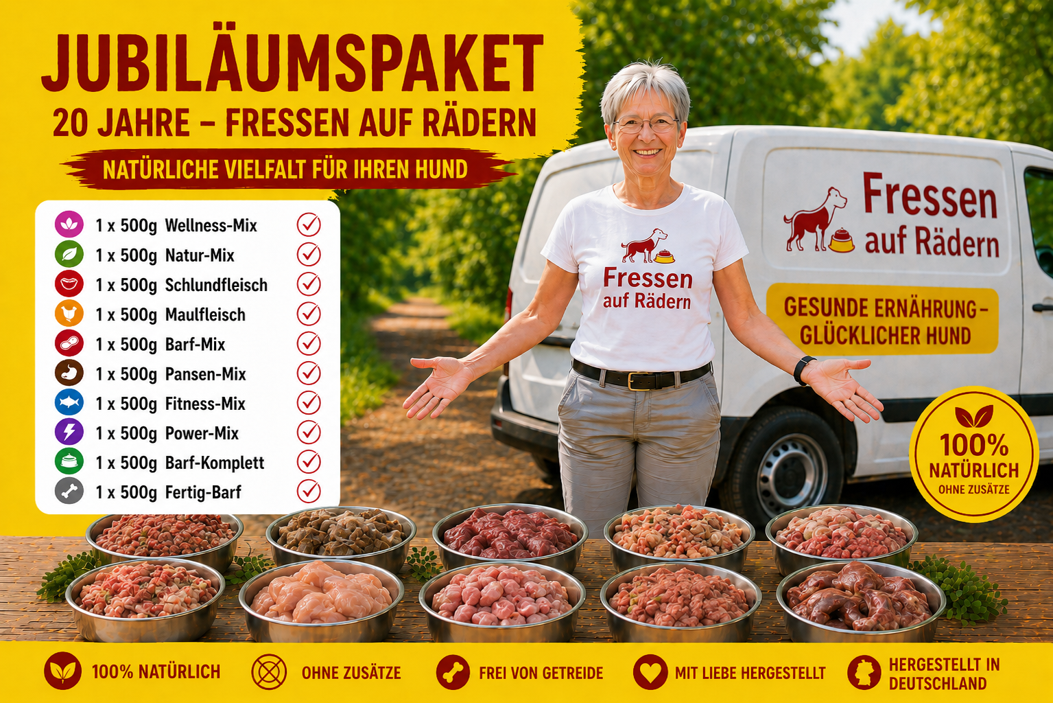Aktion: Gemischtes Jubiläumsangebot