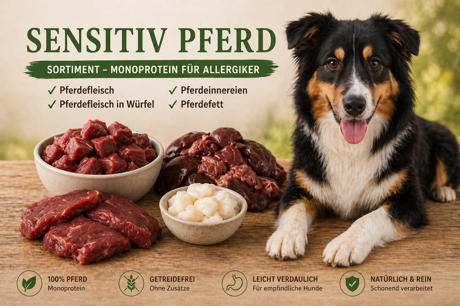 Pferd "Sensitiv" Komplett-Set
